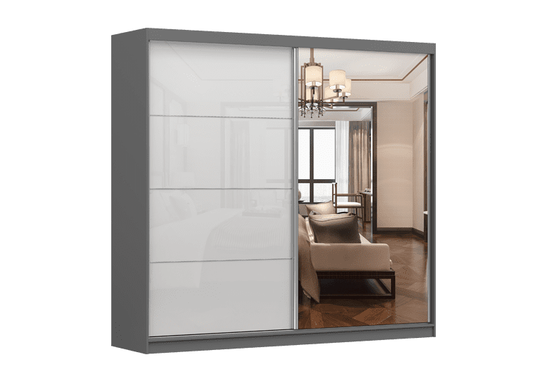 IDZ Šatní skříň MULTI 35, 233 cm Barva dřeva: Šedá