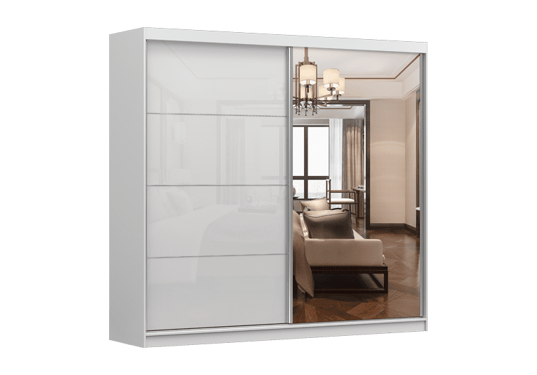 IDZ Šatní skříň MULTI 35, 233 cm Barva dřeva: Bílá