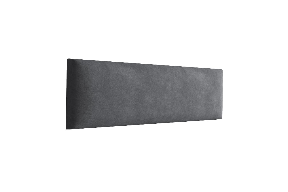 Eka Čalouněný panel Trinity 60 x 15 cm - Tmavá šedá 2315
