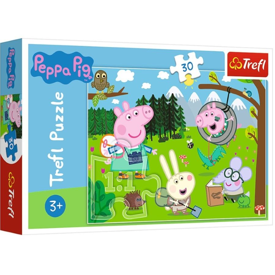 MR Dětské puzzle Prásátko Peppa - 30 dílků