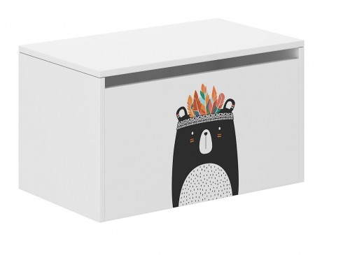 Levně WD Dětský box na hračky 69 x 40 x 40 cm - Panda
