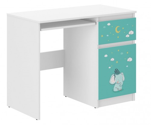 WD Dětský psací stůl 96 cm - Sloník