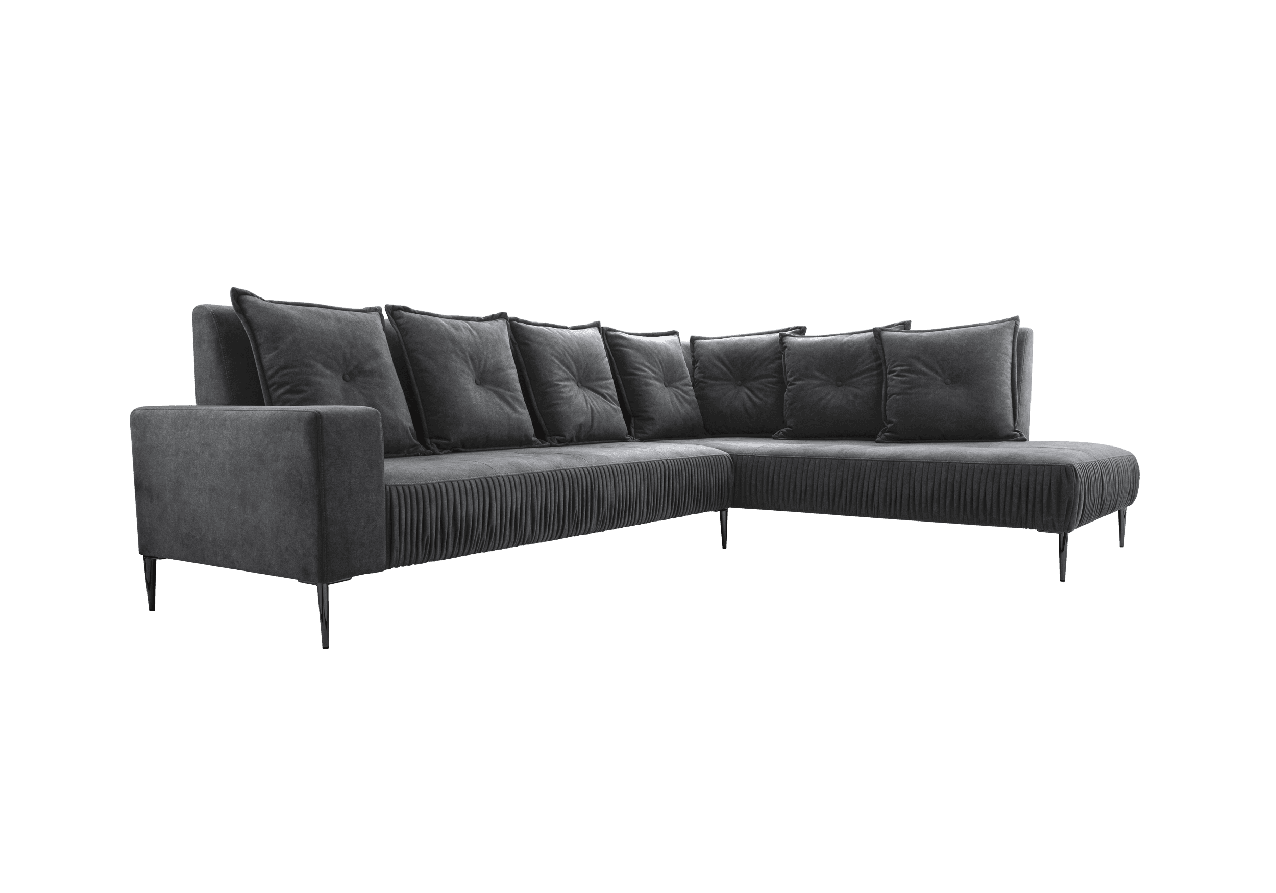 IDZ Rohová sedačka RINO, 302 cm Roh sedačky: Pravý roh, Barva látky: VENA 20