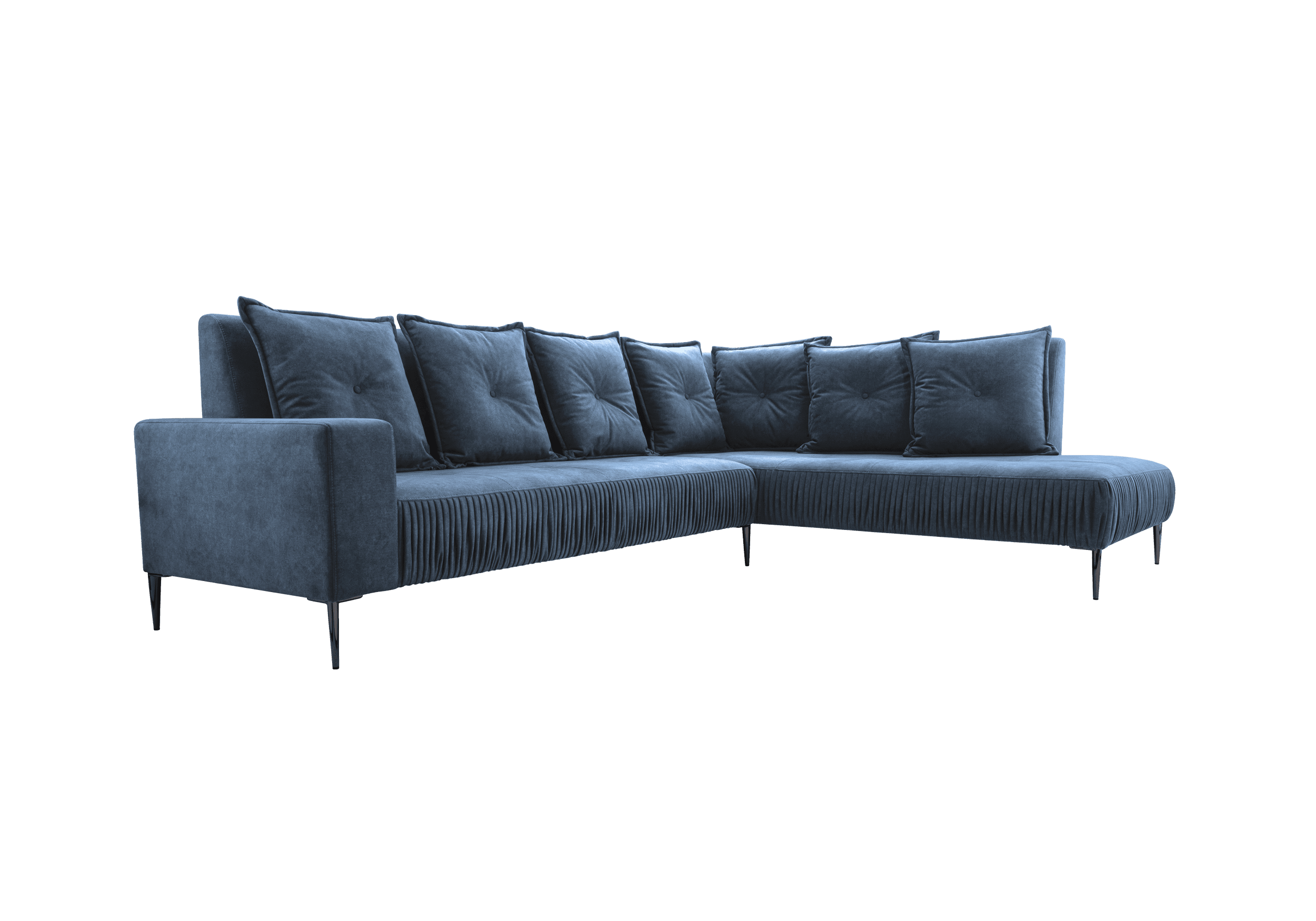 IDZ Rohová sedačka RINO, 302 cm Roh sedačky: Pravý roh, Barva látky: VENA 12