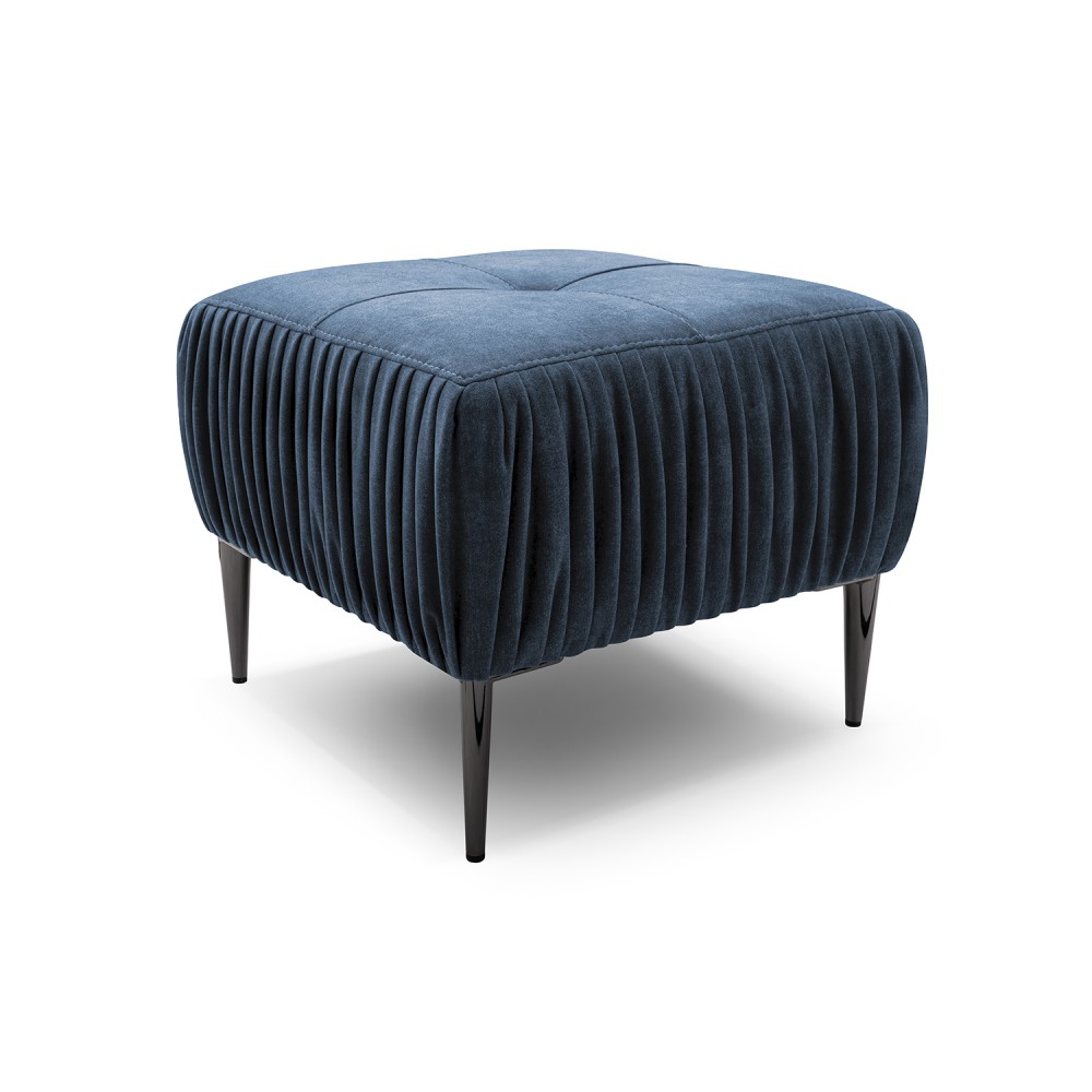 IDZ Taburet RIKO Barva látky: Tmavá modrá (Vena 12)