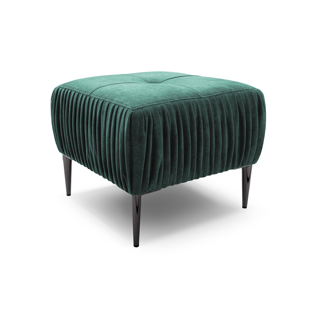 IDZ Taburet RIKO Barva látky: Tmavá zelená (Vena 4)