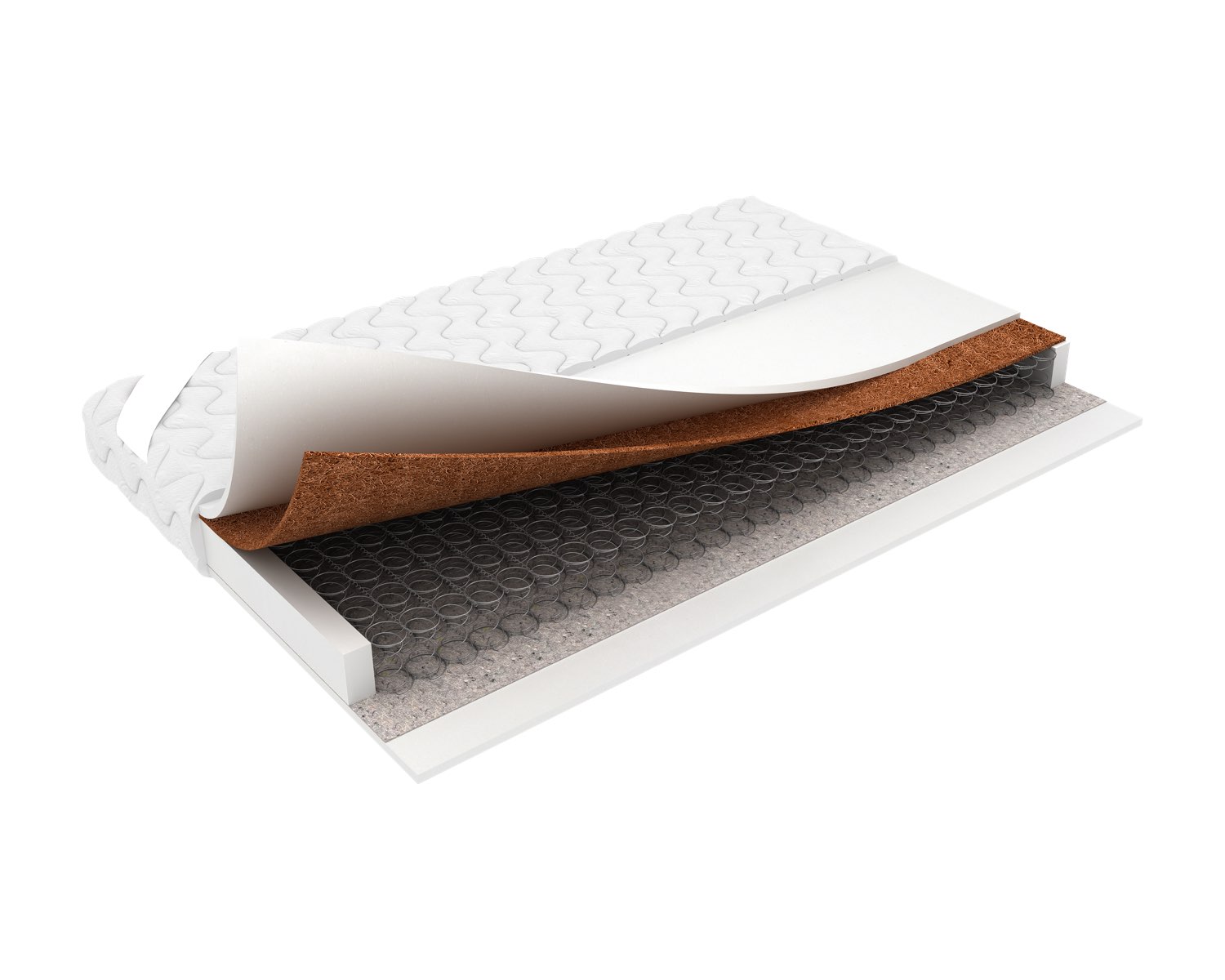 MT Bonellová matrace s kokosem SEVILLA 80x200 cm, 17 cm H2,5