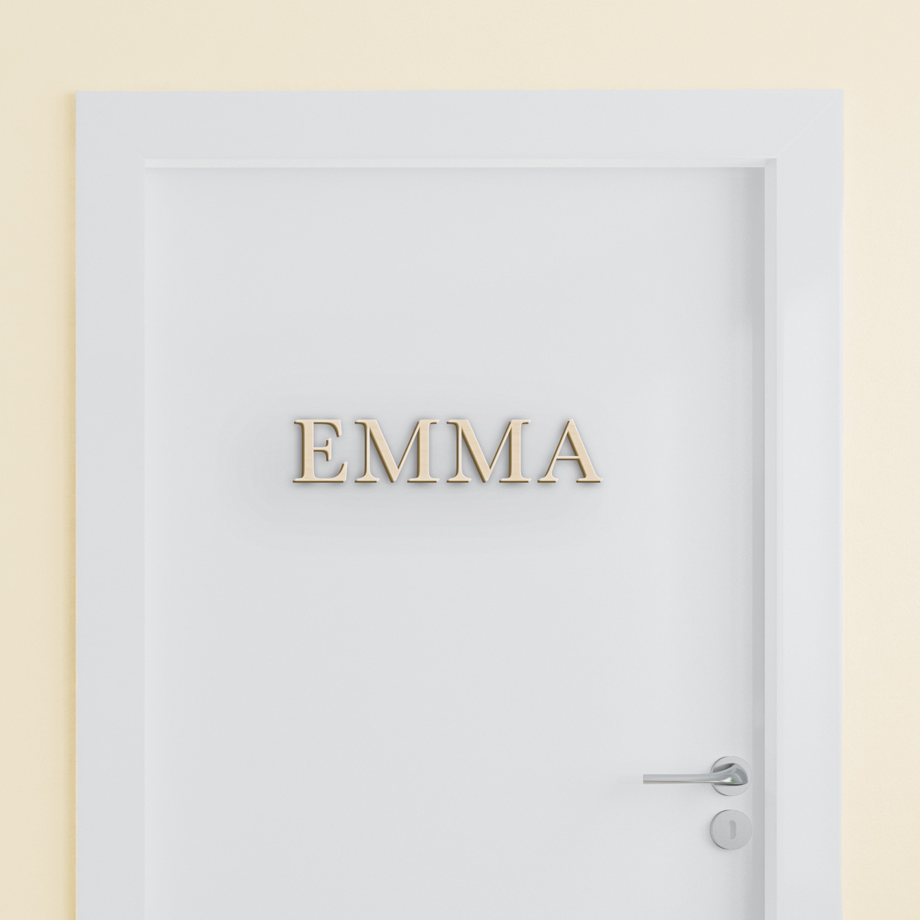 FK Dřevěná dekorace na zeď - písmeno nebo text, výška 12 cm Počet písmen: 1