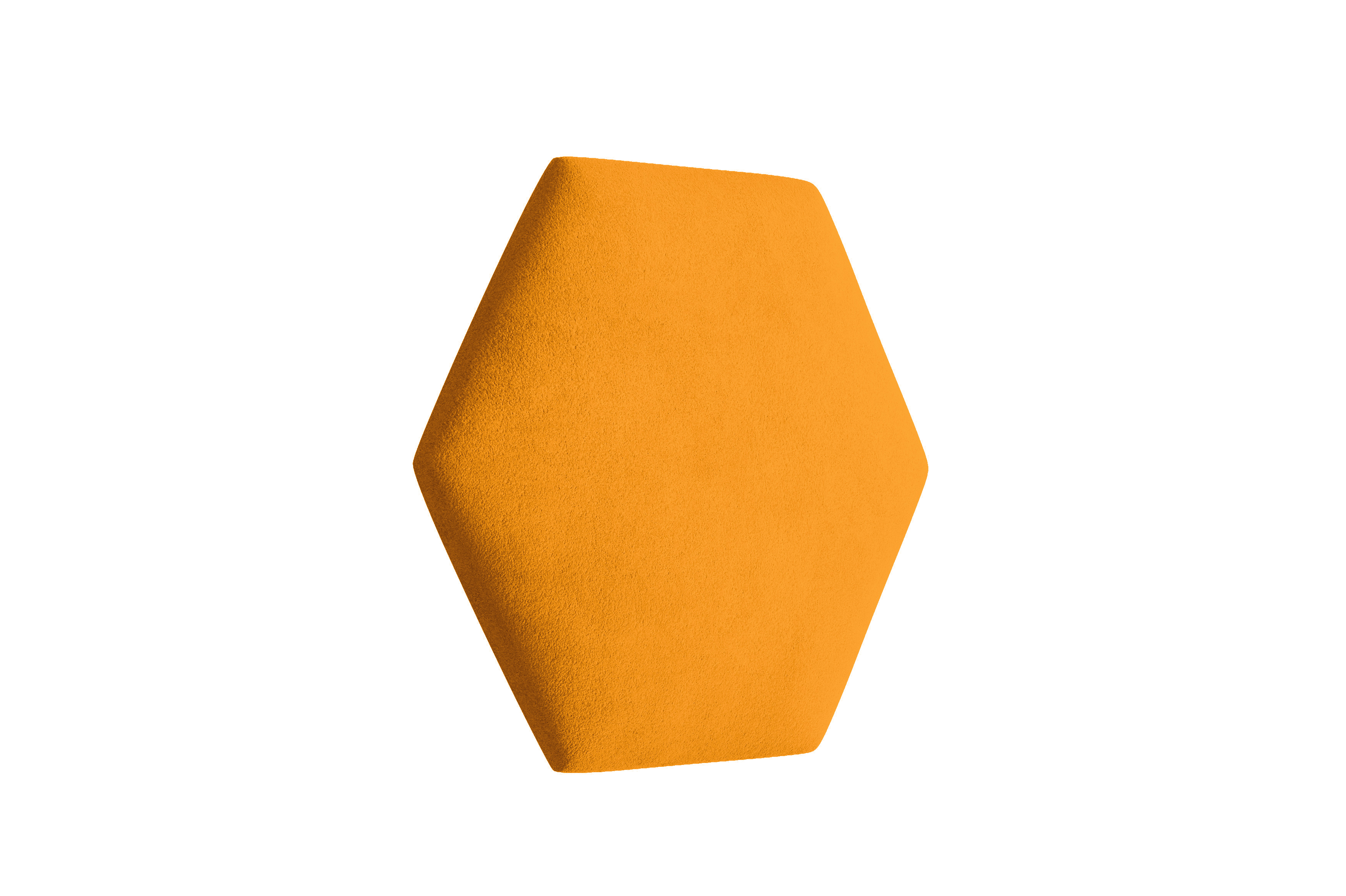 Eka Čalouněný panel Hexagon Trinity 40,5 cm x 35,3 cm - Hořčicová 2326