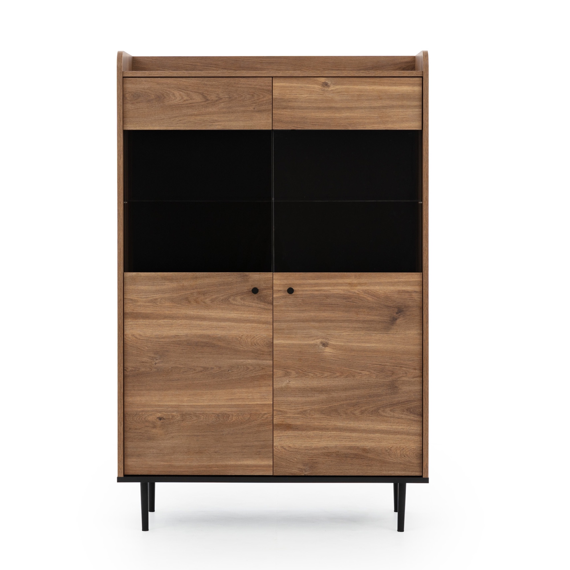 GAB Vitrínová skříň NEFERTUM WIT90, 90 cm