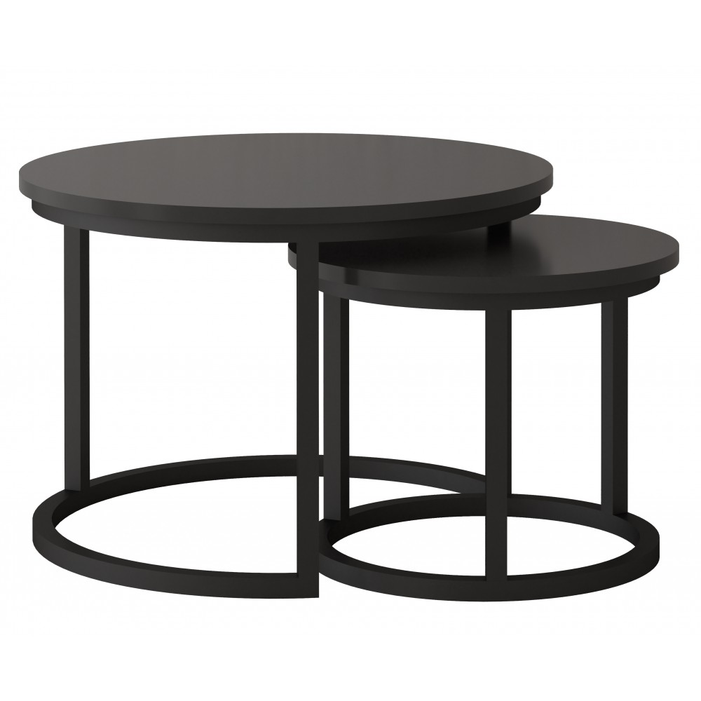 Levně IDZ Konferenční stolek Rondo - Černý