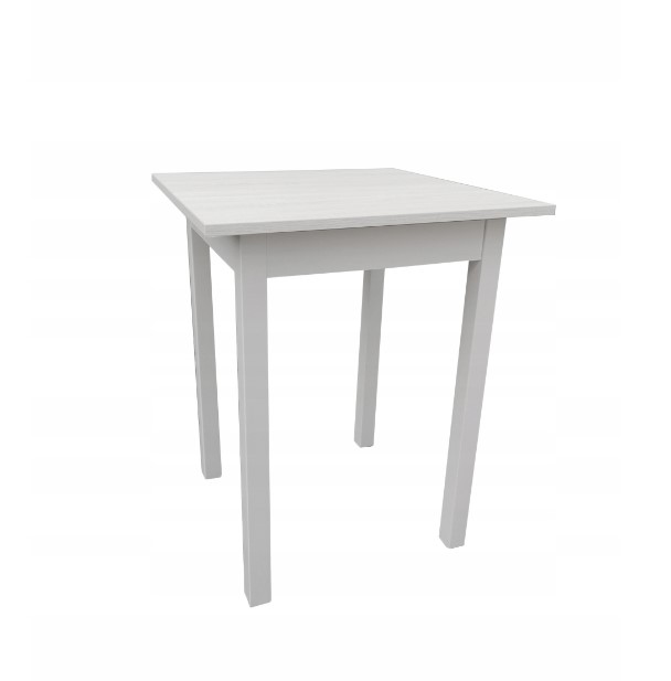 Levně Dede Kuchyňský stůl MINI 90 x 60 cm - bílá polární / bílá