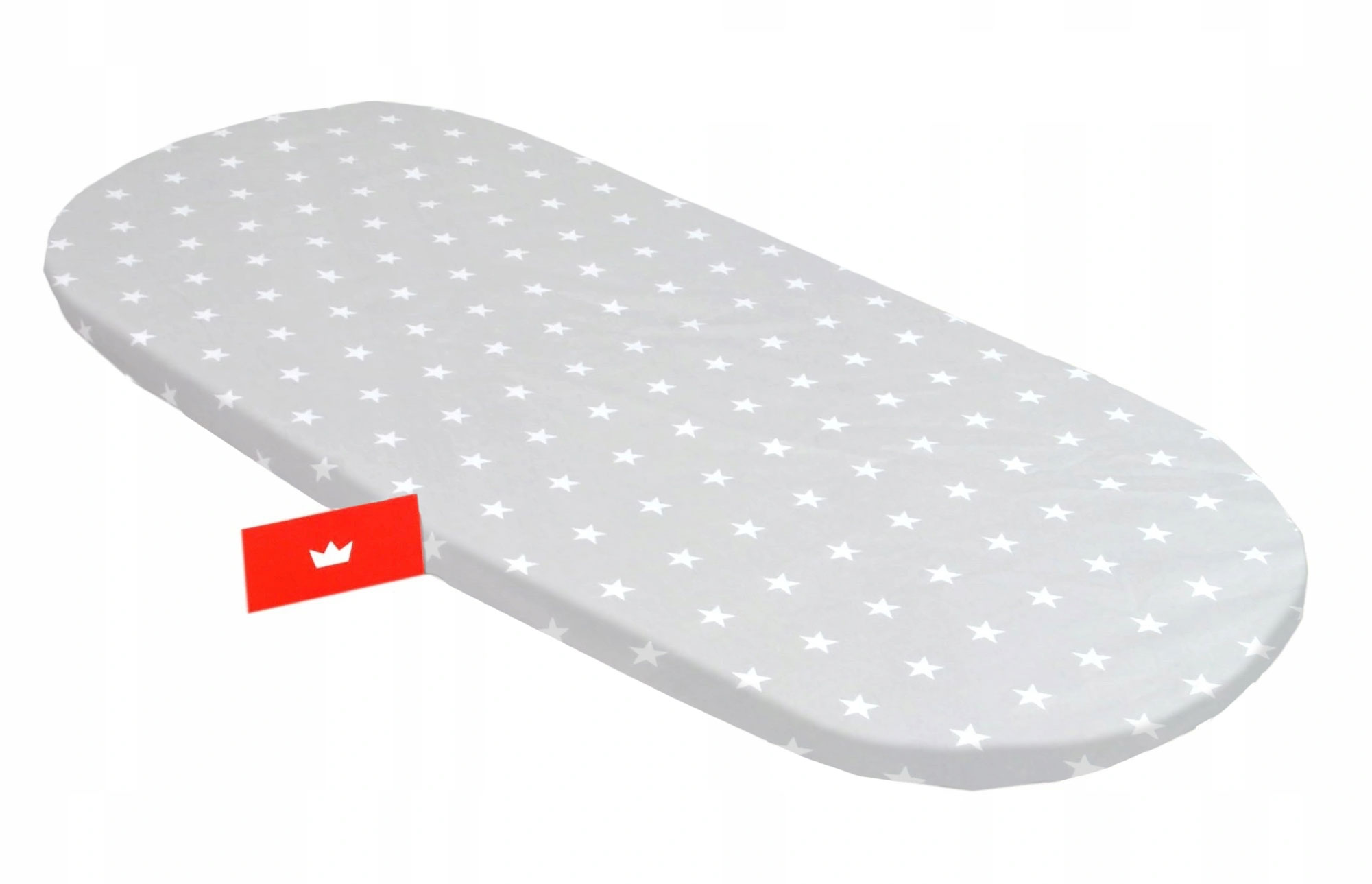 BBL Prostěradlo do kočárku - šedé hvězdičky