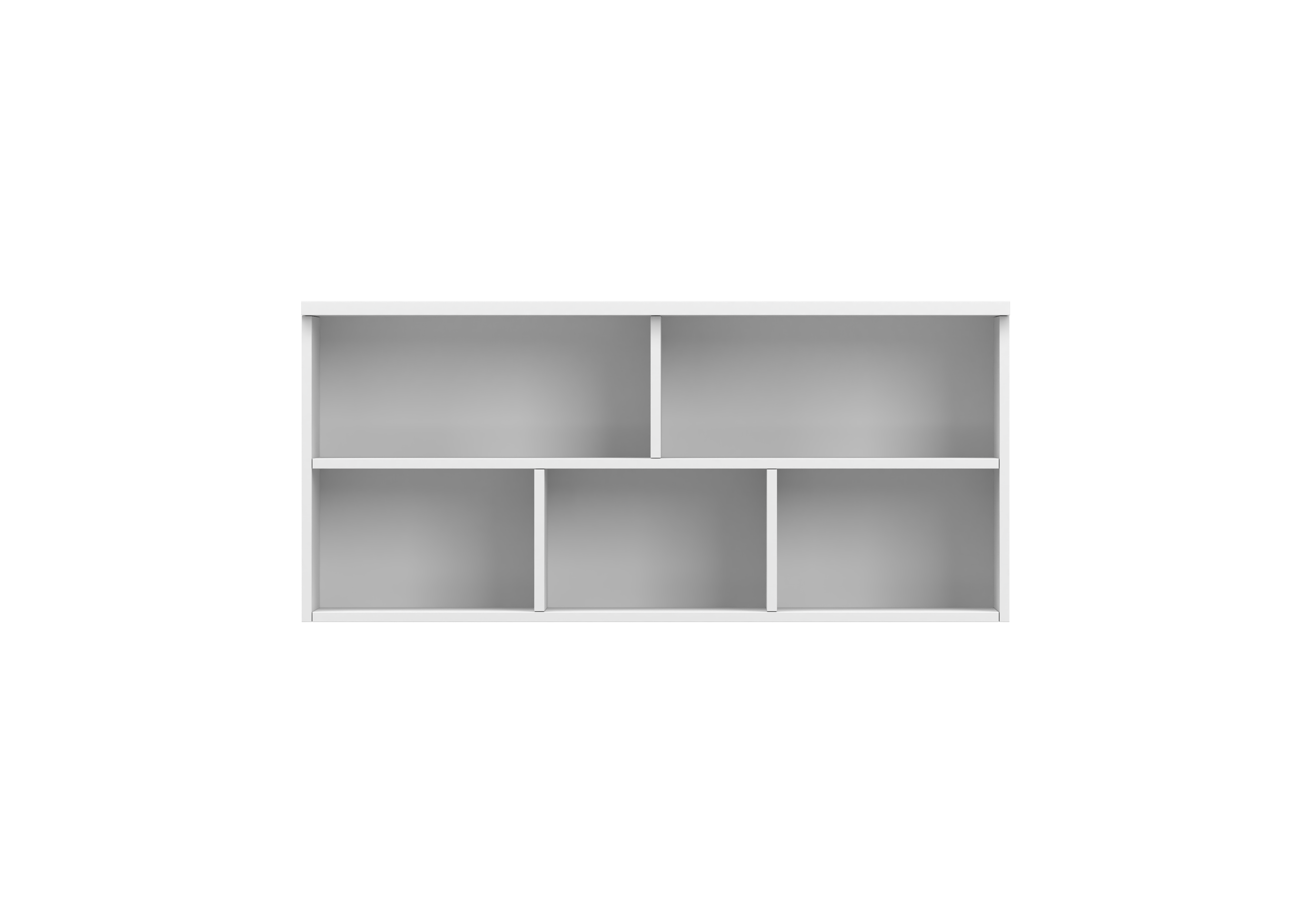 IDZ Závěsná police FIGO 09, 110 cm Bílá