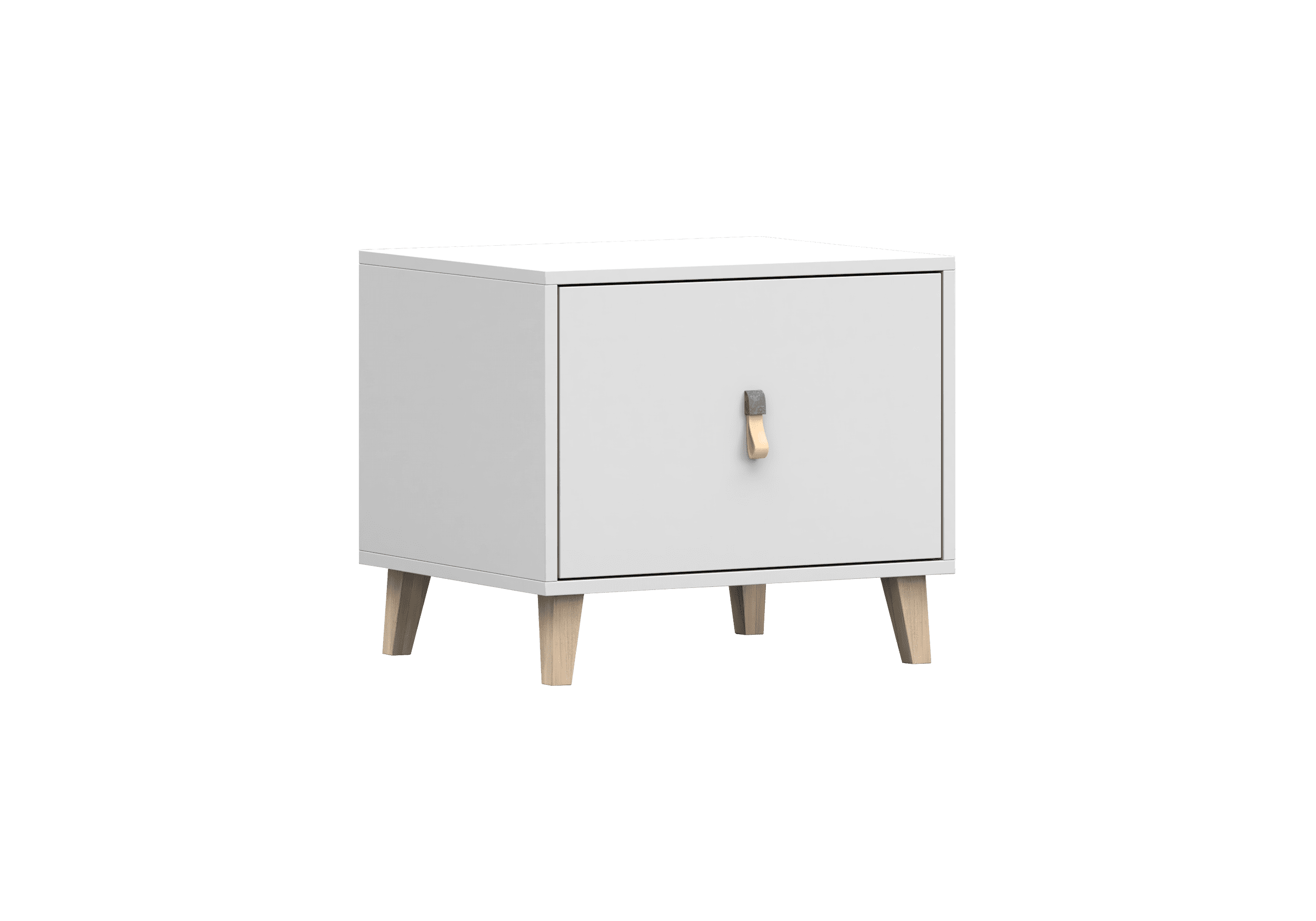 IDZ Noční stolek FIGO 22, 54 cm Bílá