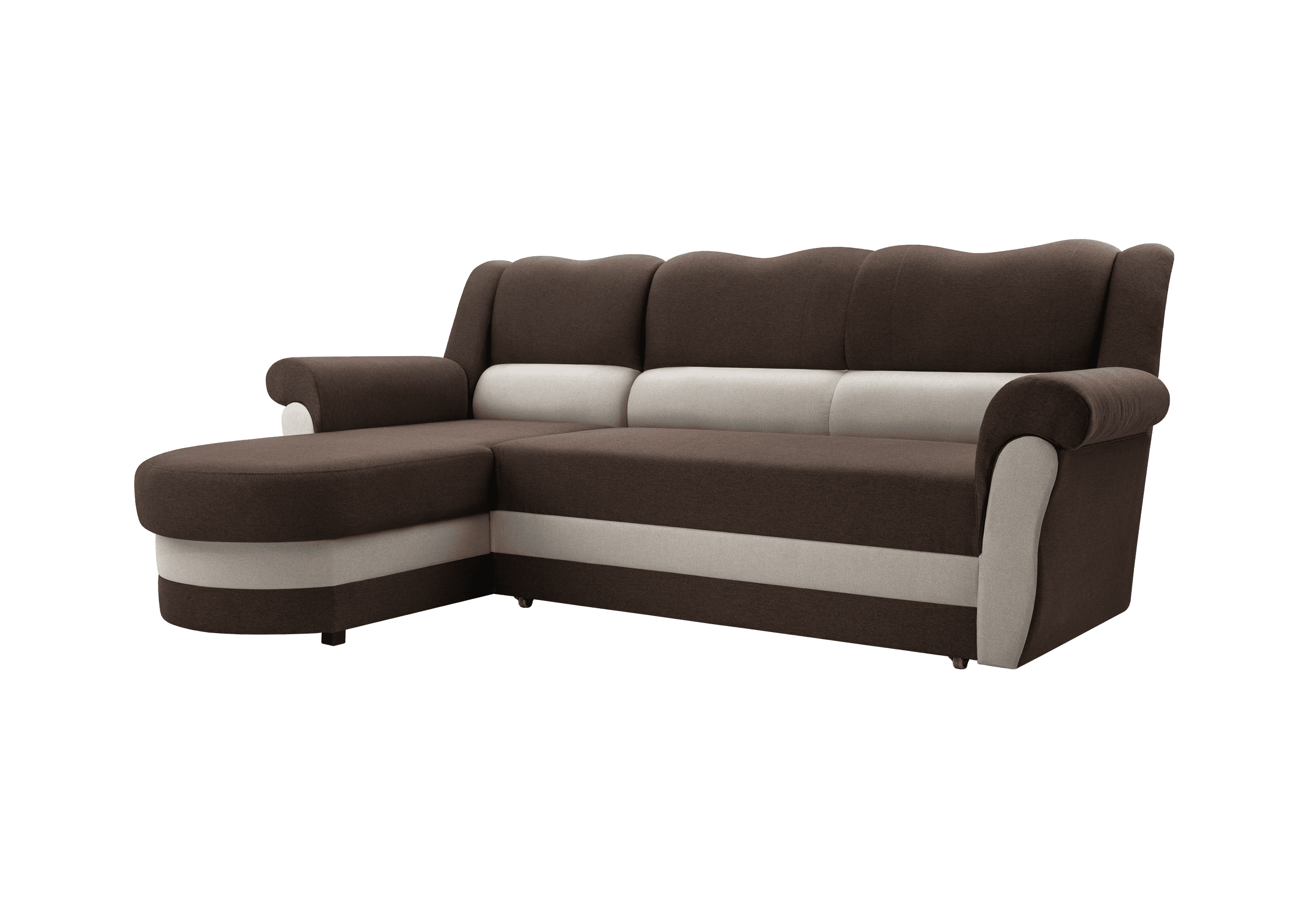 IDZ Rohová sedačka BRUNO, 240 cm Roh sedačky: Levý roh, Barva látky: BAHAMA 08 + BAHAMA 33