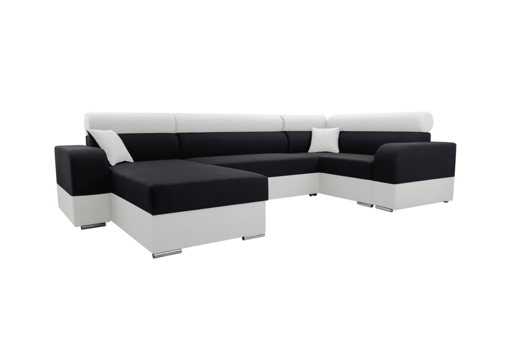 IDZ Rohová sedačka INFINITY SUPER do U, 332 cm Roh sedačky: Pravý roh, Barva látky: BAHAMA 36 + SOFT 17