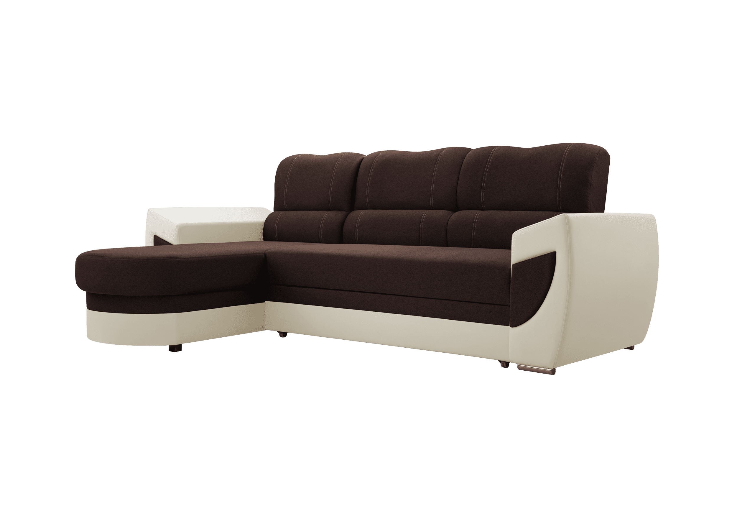 IDZ Rohová sedačka TRENDI, 250 cm Roh sedačky: Levý roh, Barva látky: BAHAMA 08 + BAHAMA 33