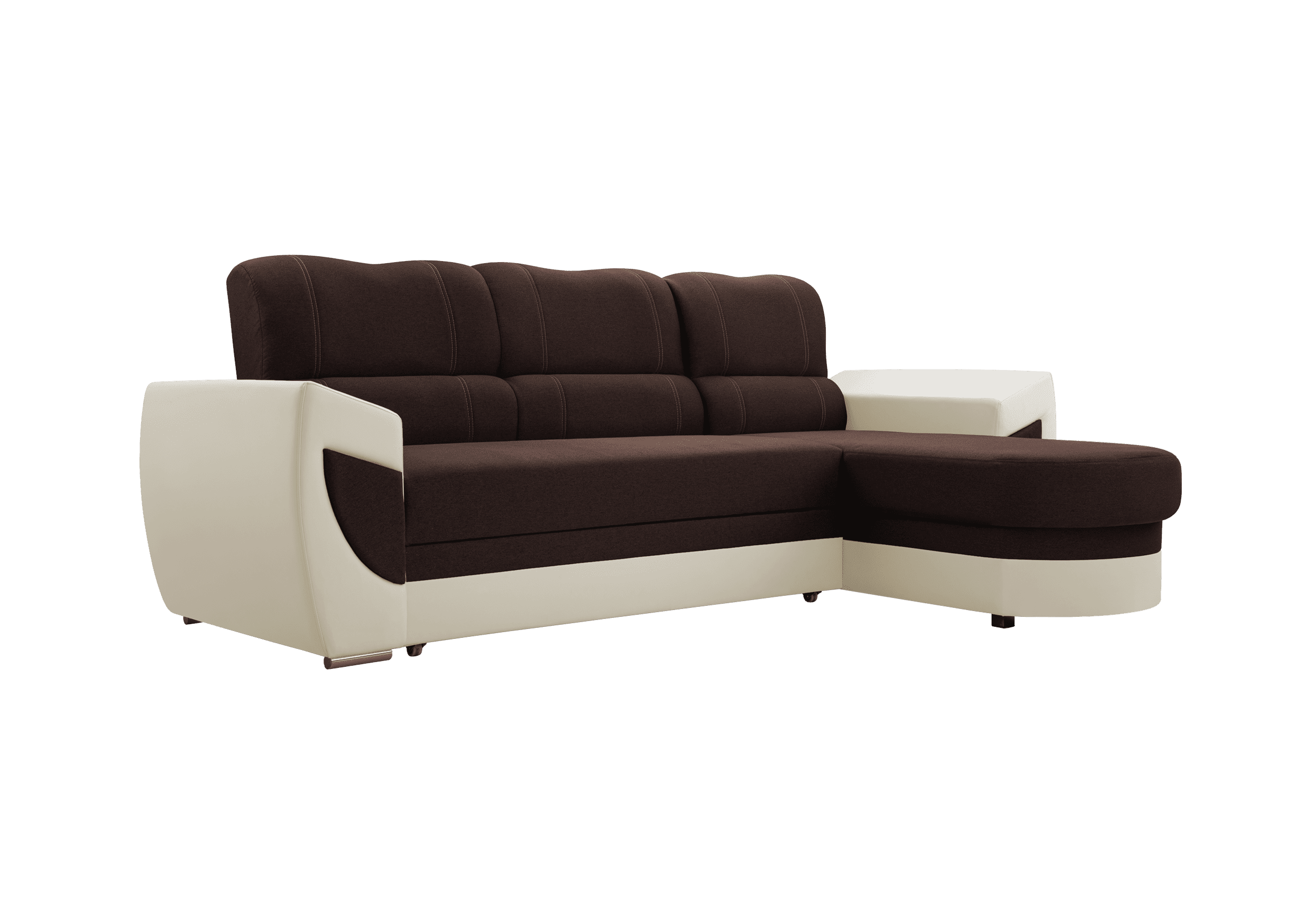 IDZ Rohová sedačka TRENDI, 250 cm Roh sedačky: Pravý roh, Barva látky: BAHAMA 08 + BAHAMA 33