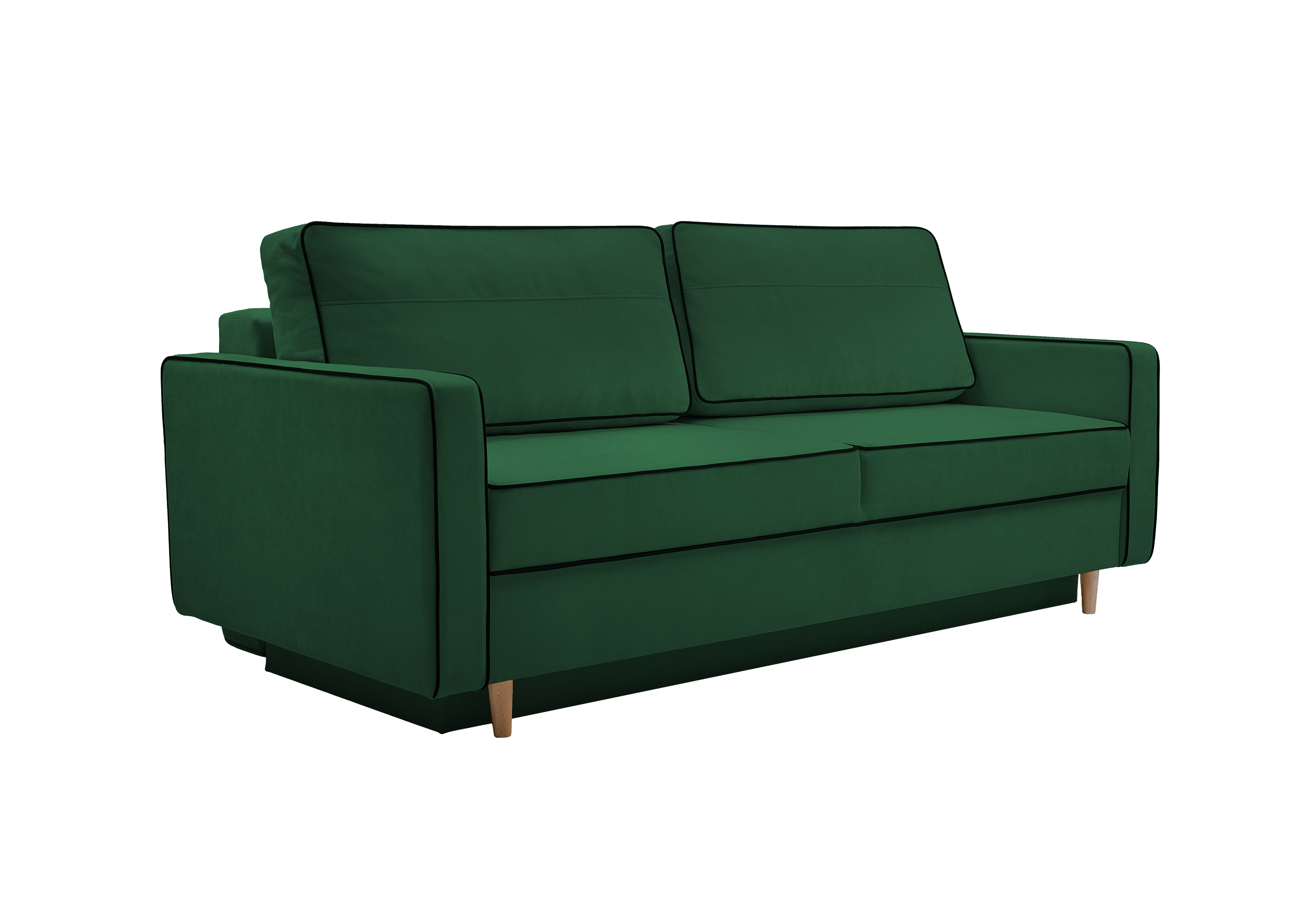 IDZ Rozkládací pohovka FASTA, 213 cm Barva látky: KRONOS 19 (Smaragdová zelená)