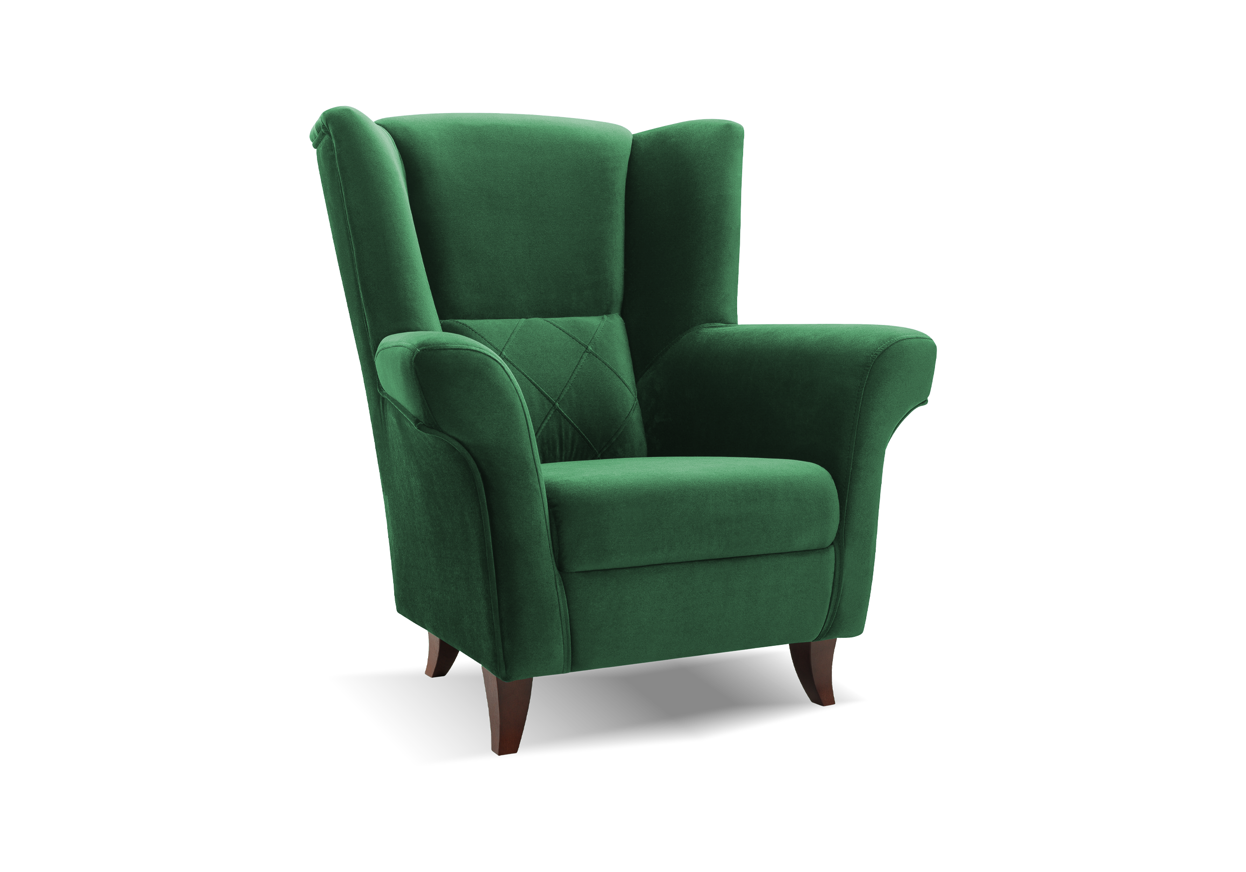 IDZ Křeslo KENTO Barva látky: KRONOS 19 (Smaragdová zelená)