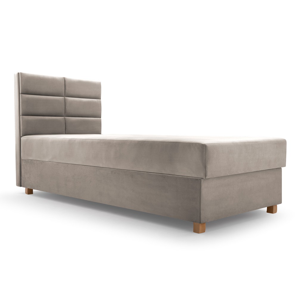 IDZ Čalouněná postel PIANO 80 x 200 cm Barva látky: BLUE VELVET 40