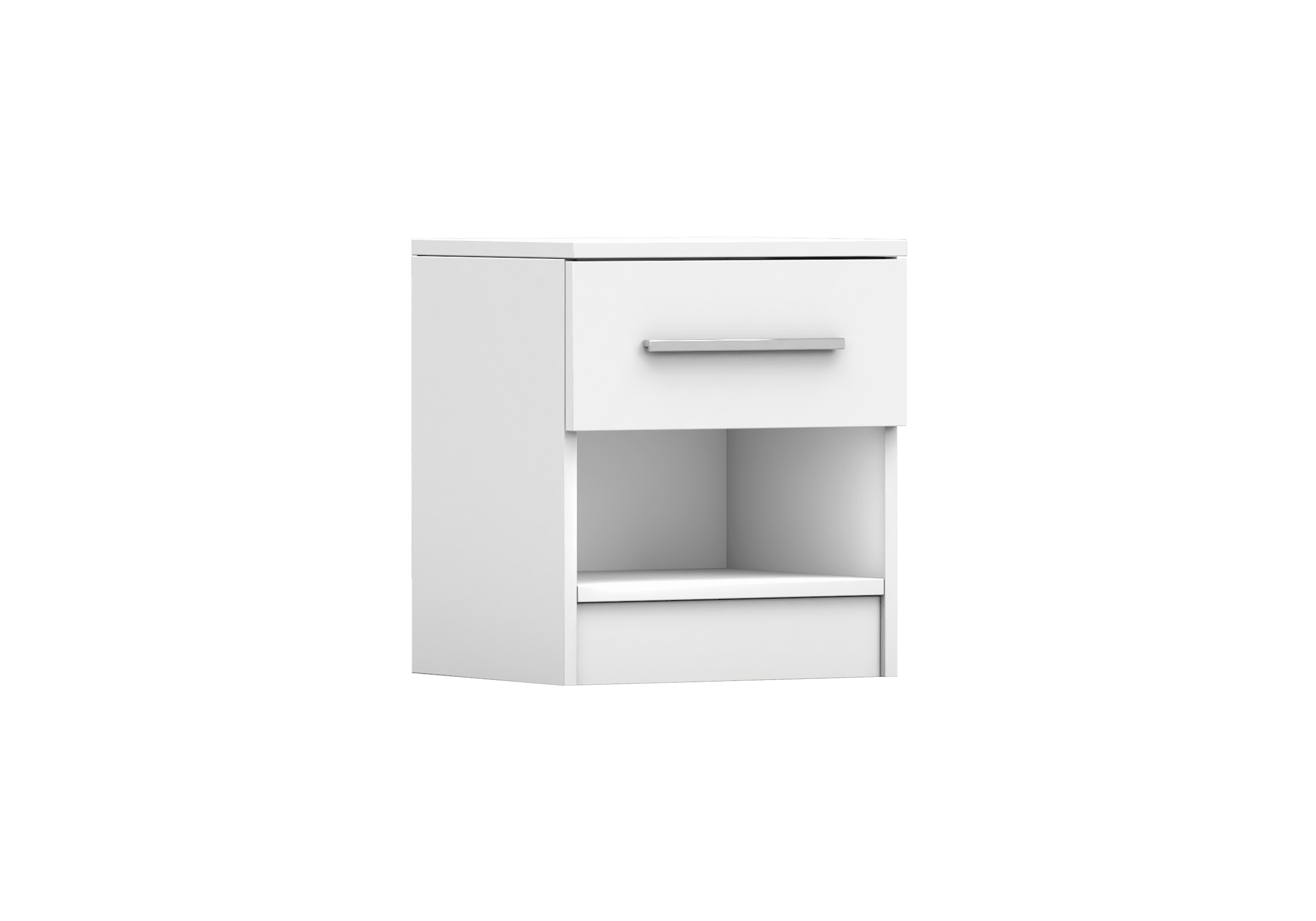 IDZ Noční stolek ALEX, 40,5 cm Bílá