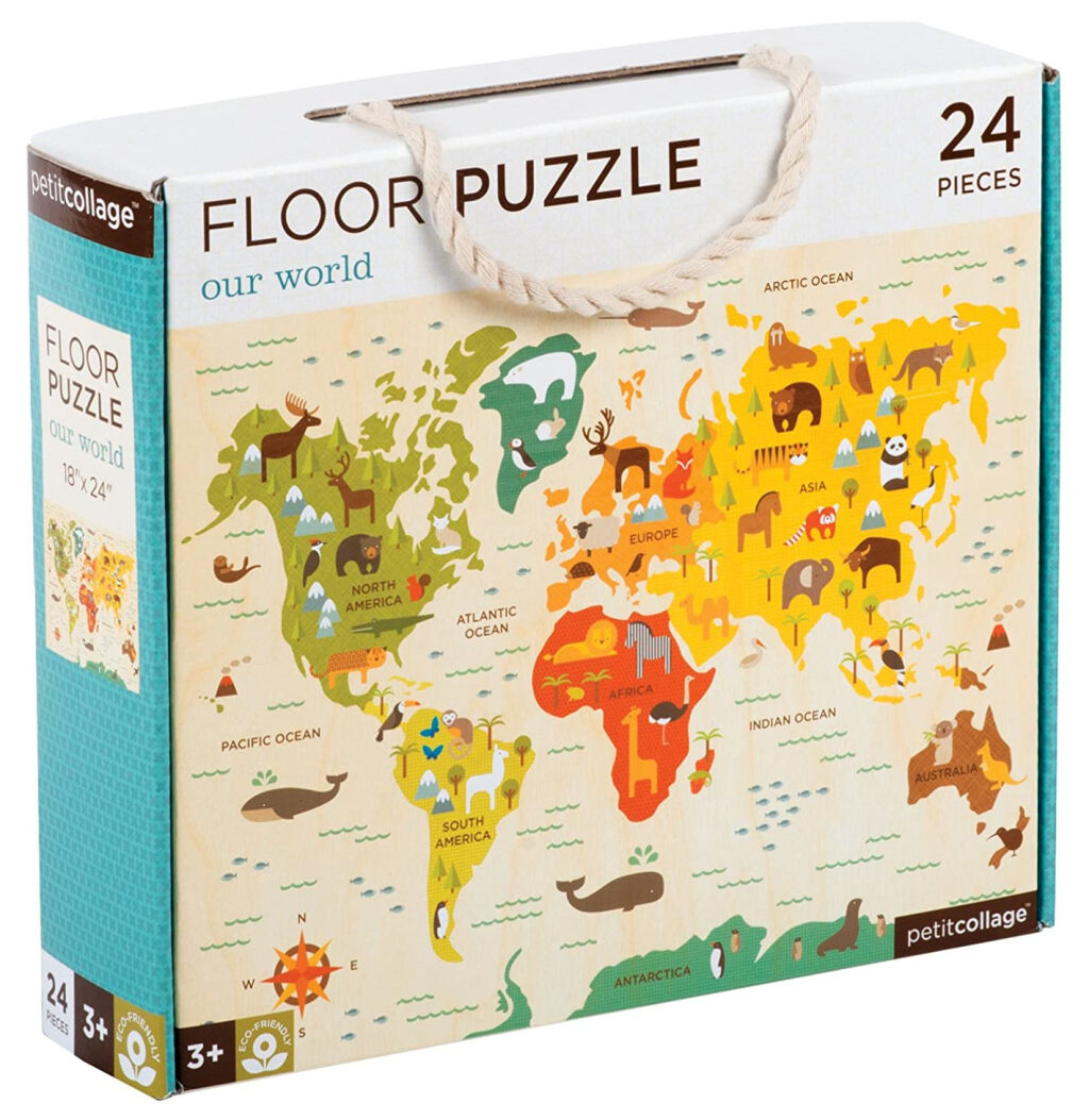 Levně DD Podlahové puzzle - Náš svět