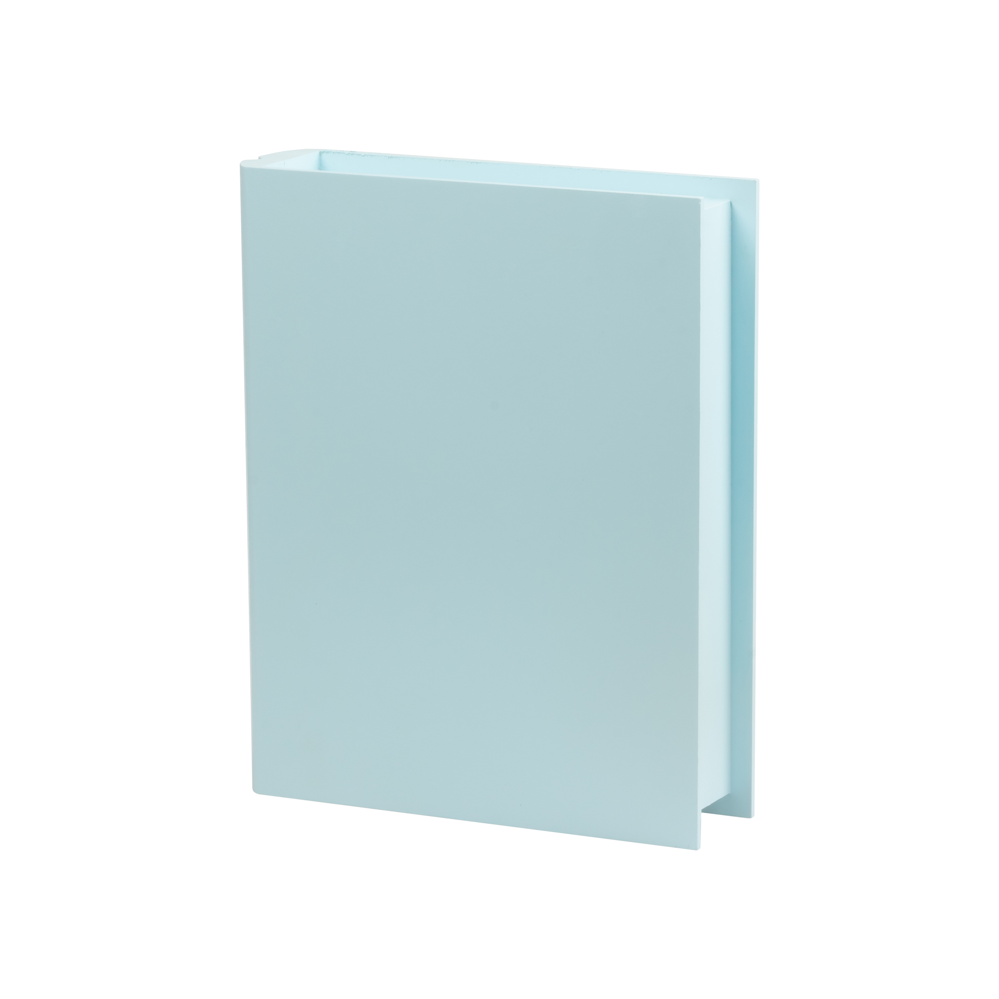 FK Dřevěná krabička ve tvaru KNIHY - 21x17x4,5 cm, Modrá