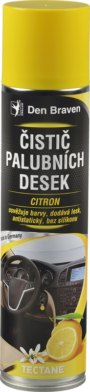 Čistič palubních desek Den Braven 400 ml, citrón