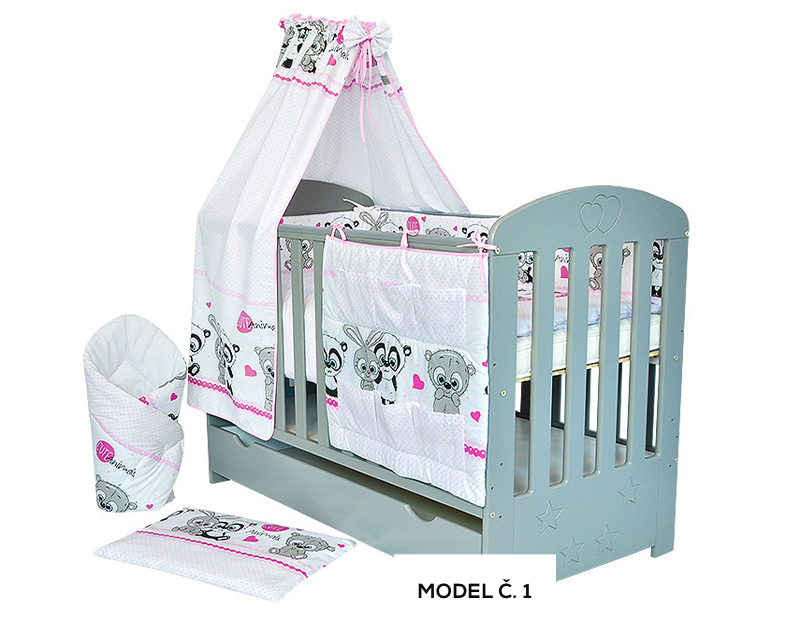 Ar-s Souprava do postýlky 10 dílů - model classic 1