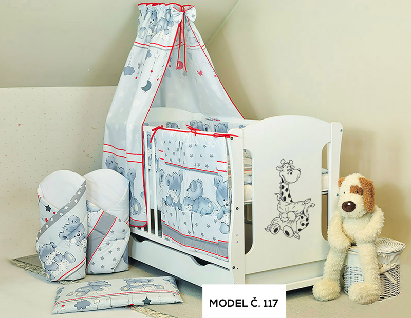Ar-s Souprava do postýlky 10 dílů - model classic 117