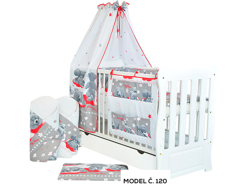 Ar-s Souprava do postýlky 10 dílů - model classic 120