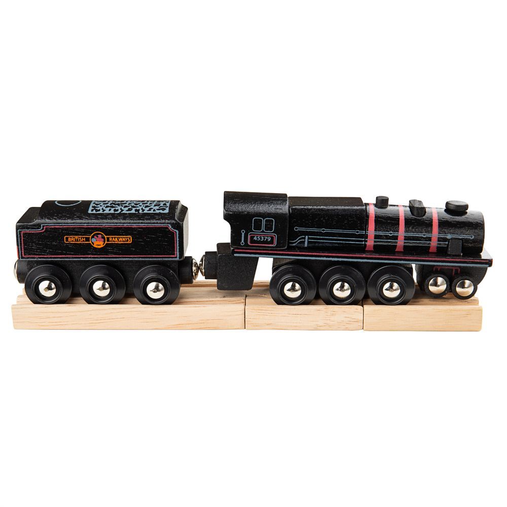 DD Dřevěná replika lokomotivy Black 5 engine