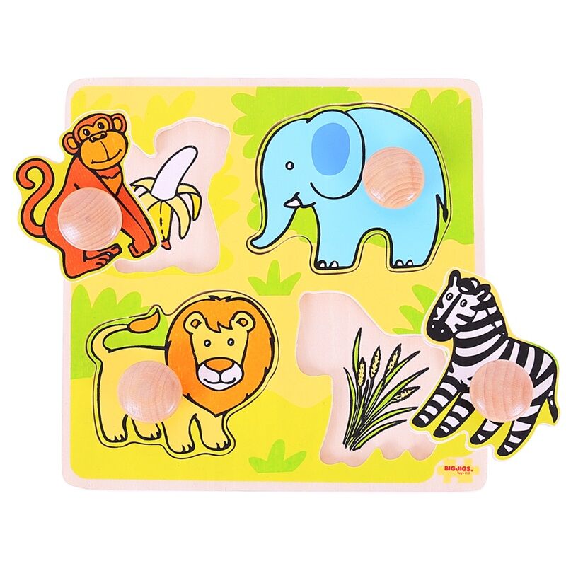 Levně DD Moje první vkládací puzzle safari