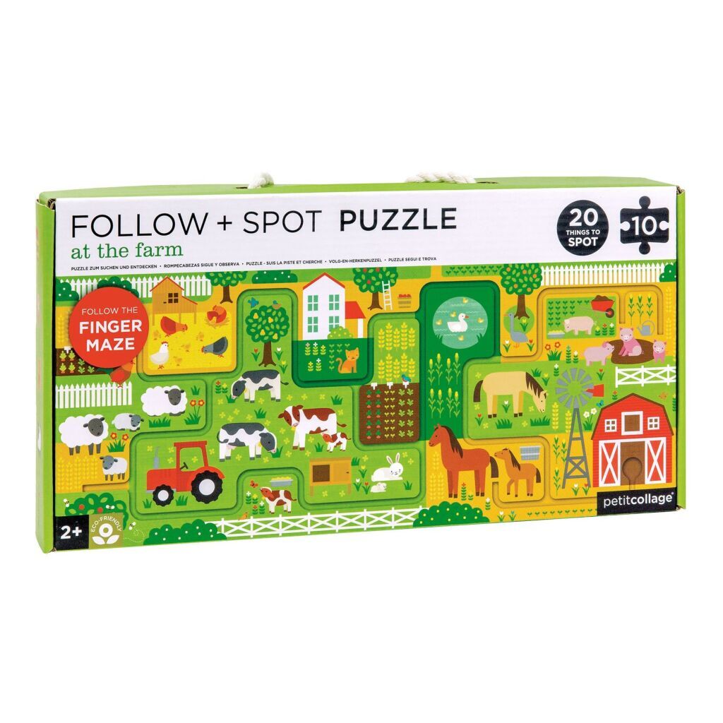 Levně DD Bludiště a puzzle Farma