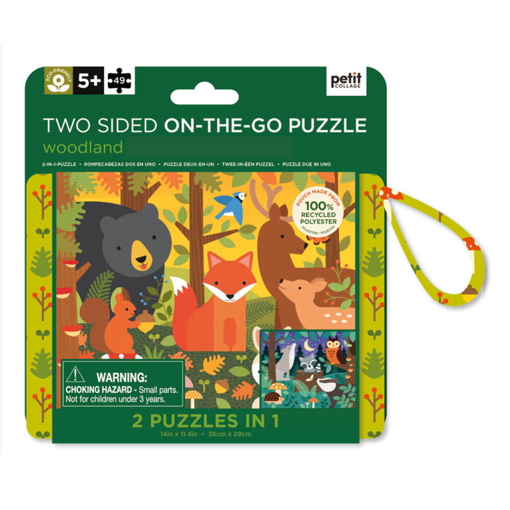Levně DD Puzzle 2v1 lesní zvěř