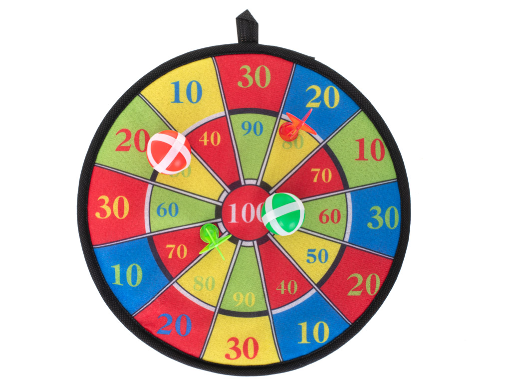 IK Terč s balónky na suchý zip - 28 cm