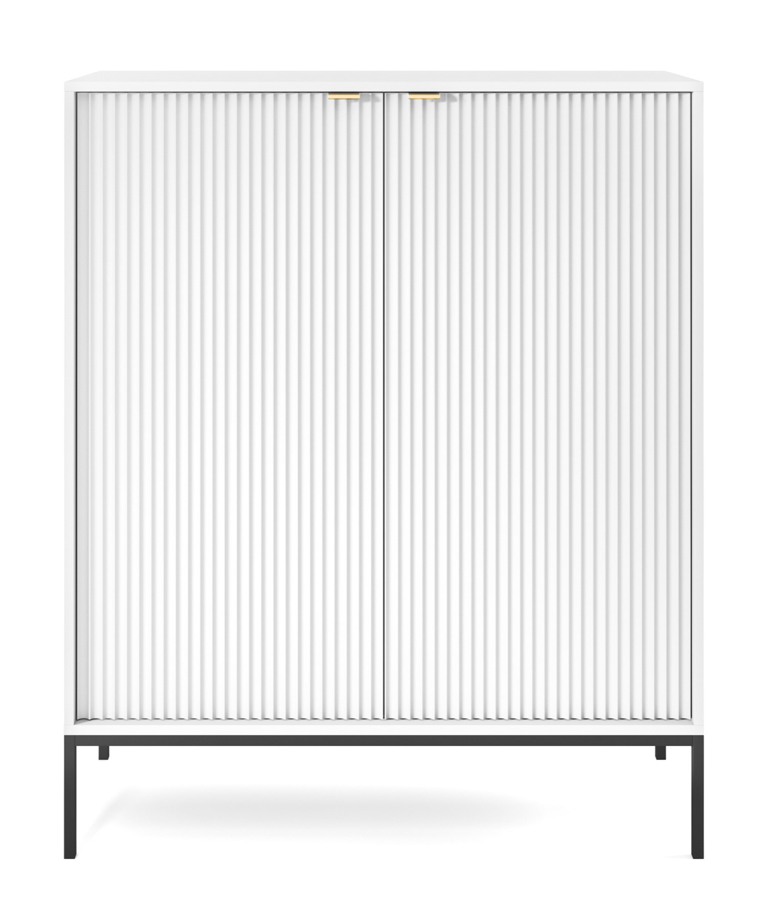 PSK Komoda NEMO K104, Bílá 104 cm Dekor nohou: Černé