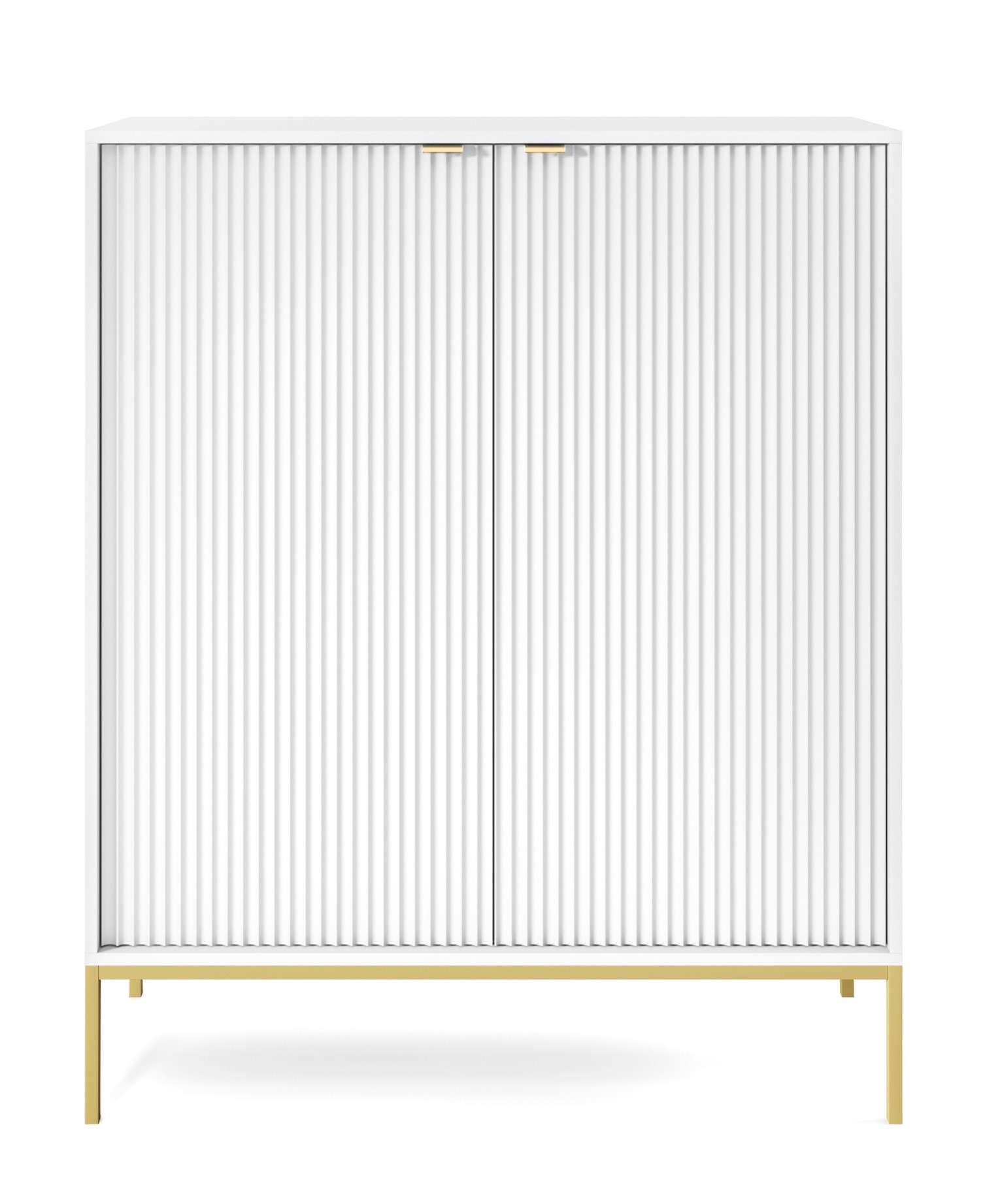 PSK Komoda NEMO K104, Bílá 104 cm Dekor nohou: Zlaté