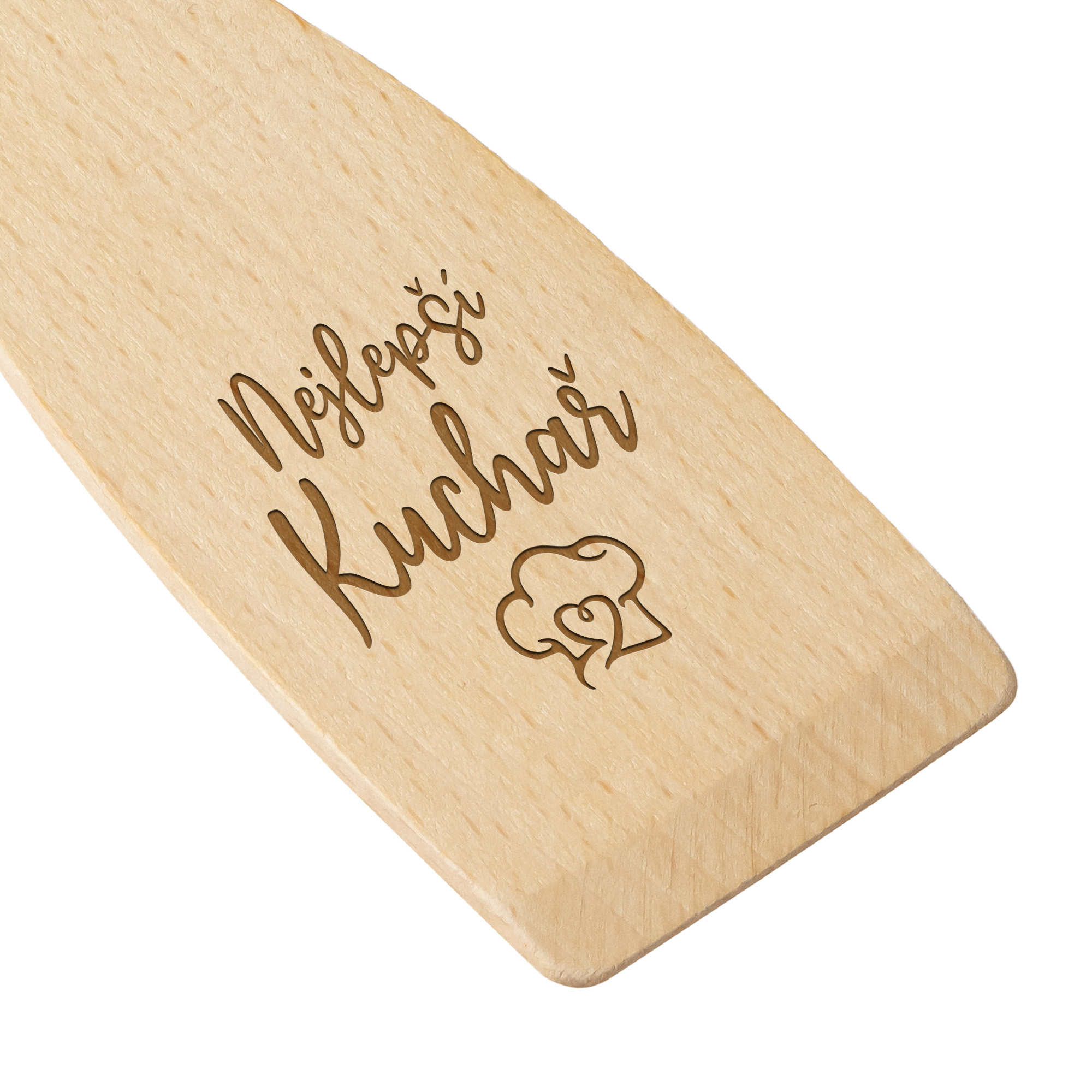 FK Dřevěná obracečka - NEJLEPŠÍ KUCHAŘ 28x5 cm