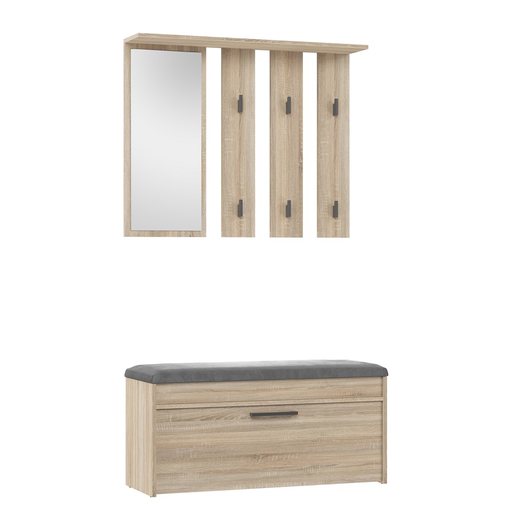 TPS Předsíňová stěna PARMA - Dub sonoma