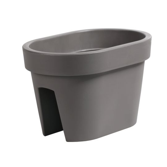 PRO Květináč na zábradlí LOFLY RAILING šedý kámen 39,6cm