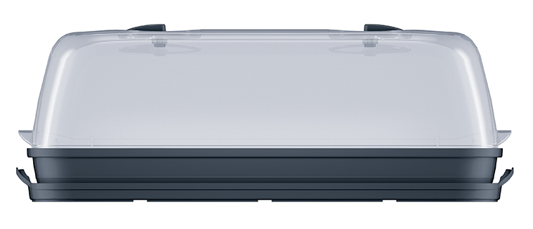 PRO Sadbovač s polykarbonát. víkem RESPANA TABLE GREENHOUSE antracit 51,5cm