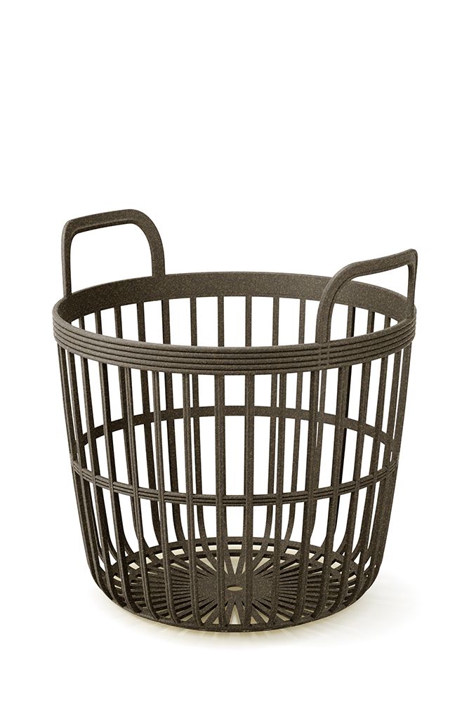 Levně PRO Koš s uchy ZOE BASKET ECO WOOD kávový 36,4cm