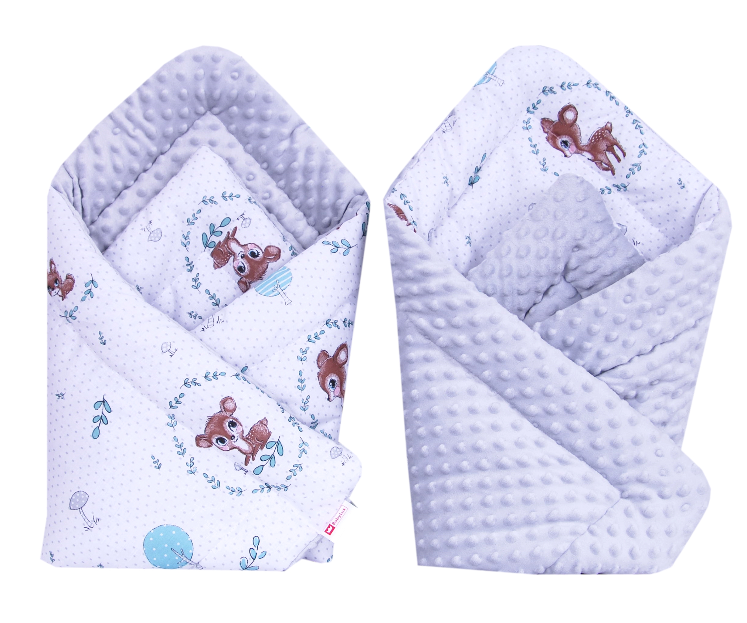 BBL Minky oboustranná rychlozavinovačka - bambi