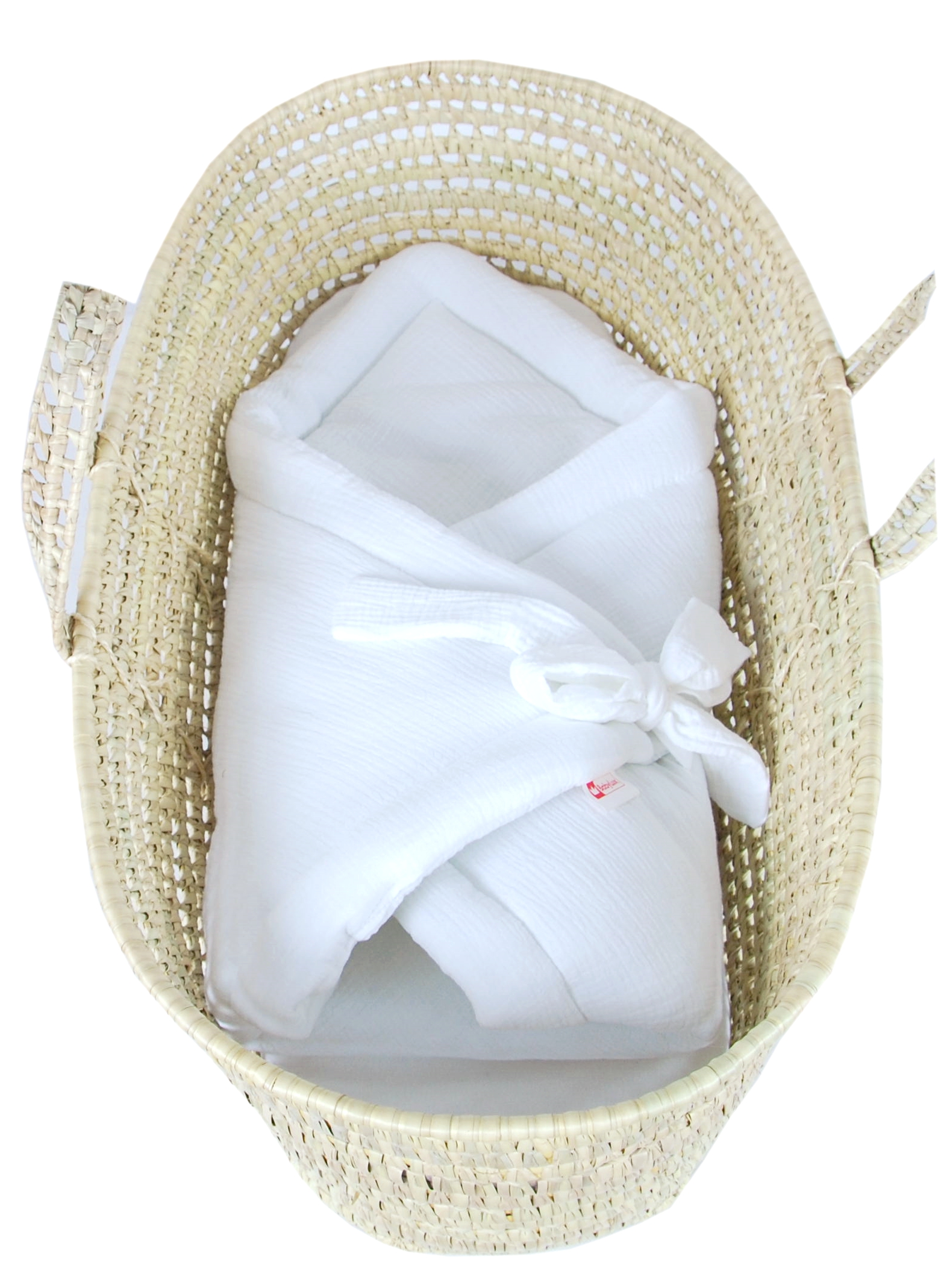 BBL Mušelínová zavinovačka - bílá