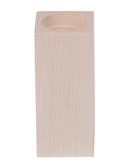 FK Dřevěný svícen - 14x5 cm