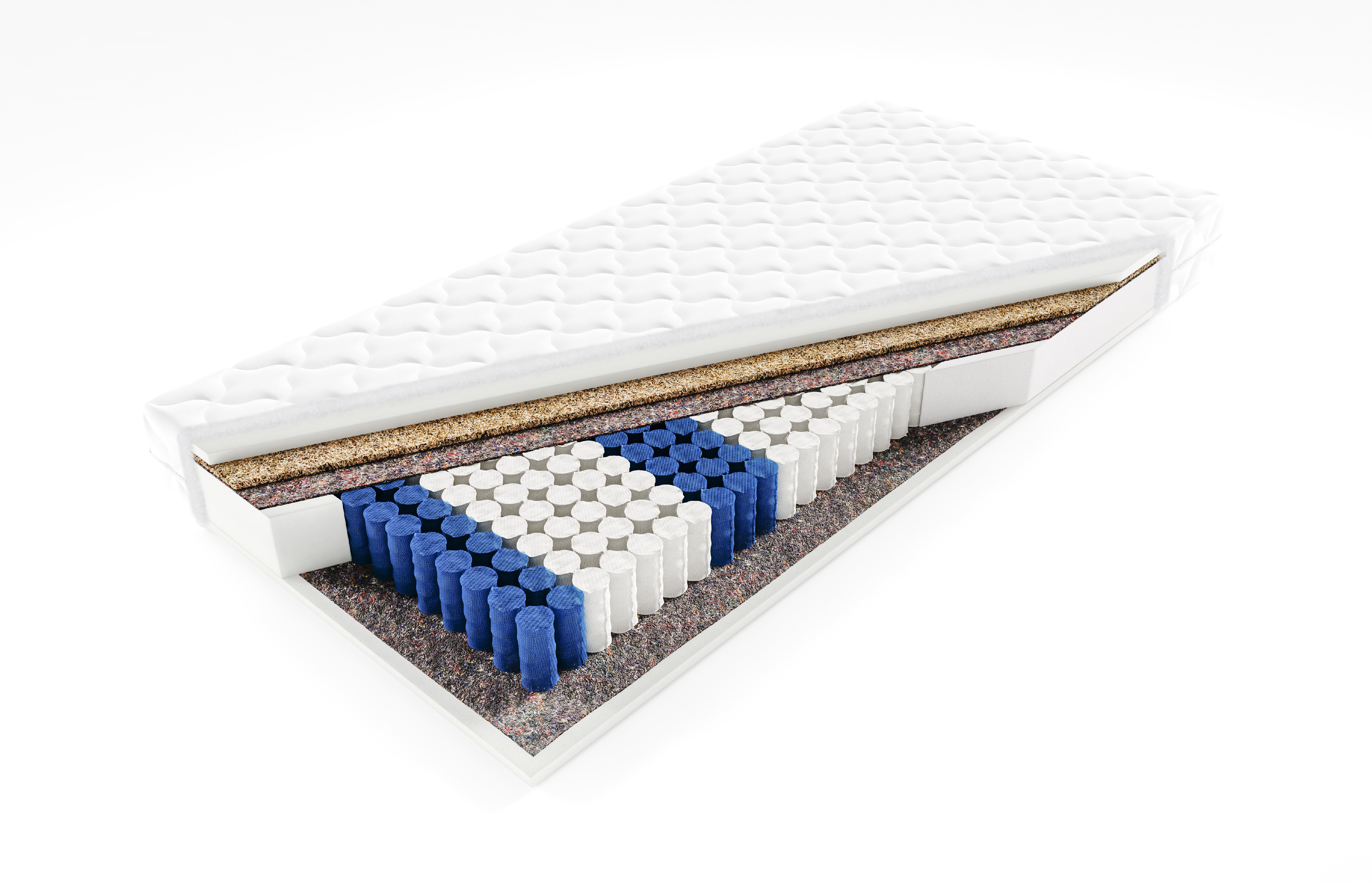 KAC Taštičková matrace s kokosem ORLANDO, 80x200 cm 19 cm