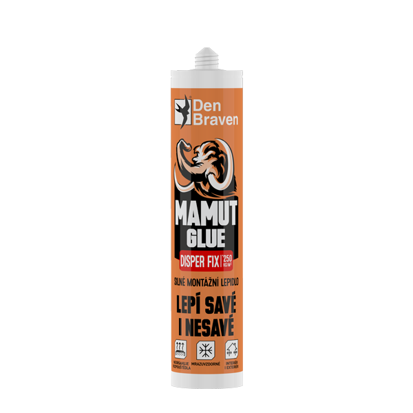 Levně Den Braven Lepidlo Mamut Glue Disper Fix 280ml